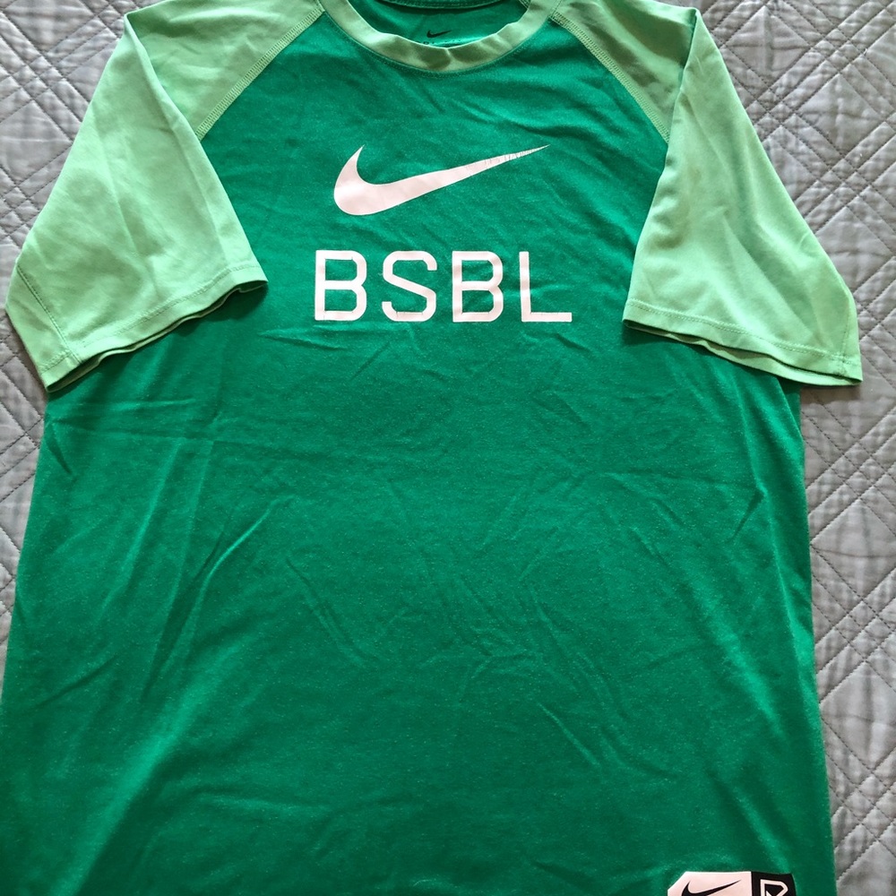 Boys Nike Dri-Fit Two-Toned Shirt
